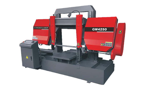 靖州GW4250双柱龙门卧式带锯床